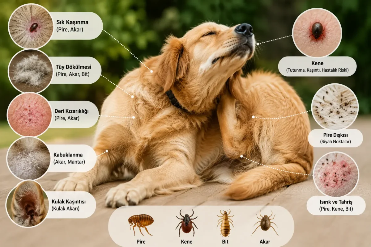 Köpeklerde Dış Parazit Belirtileri 2