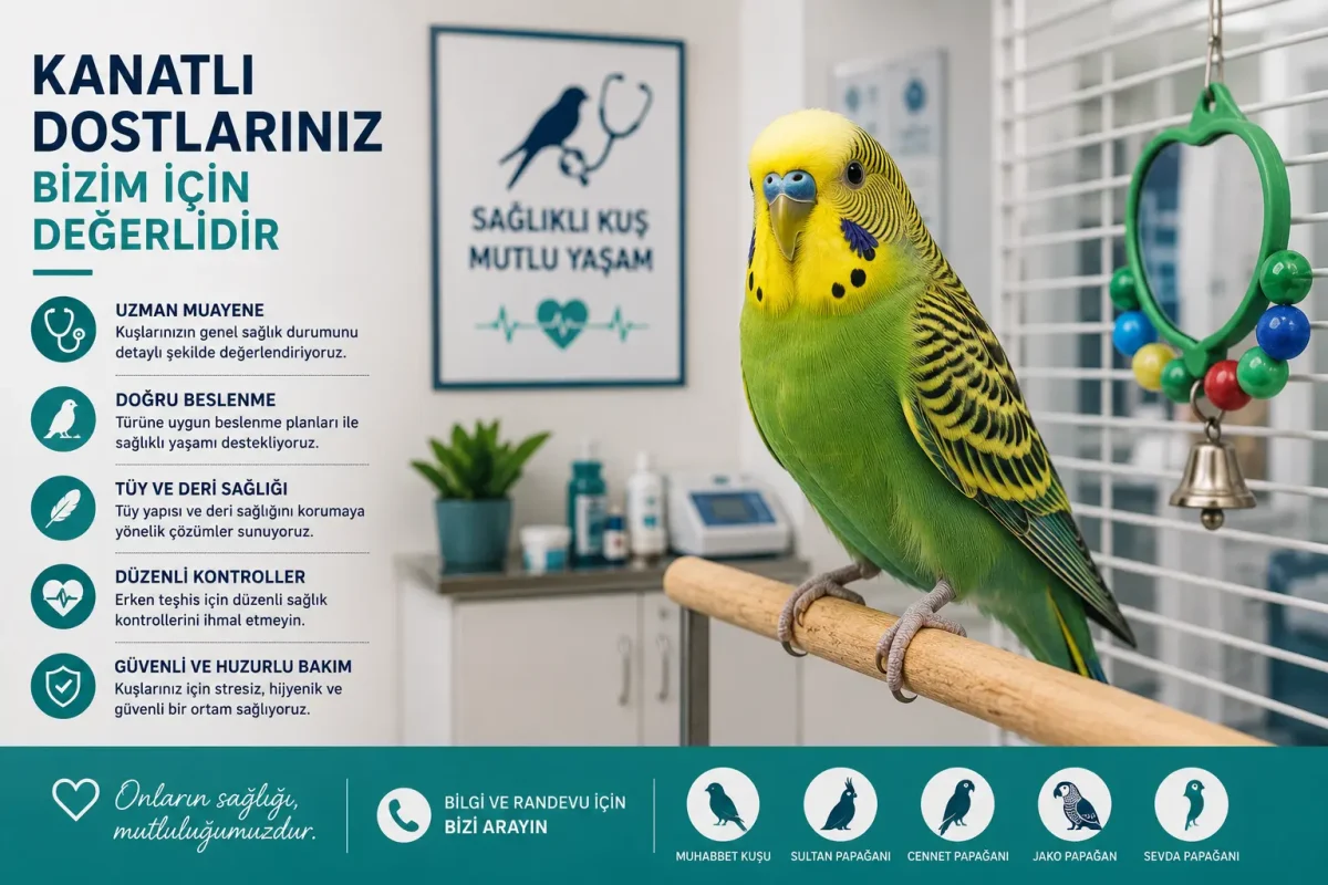 Ümraniye Kuş Veterineri 1
