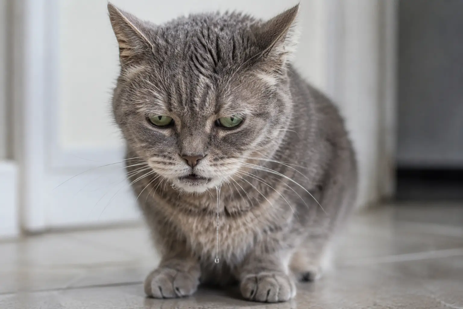 Kedi Aşırı Salya Akıtıyor Neden