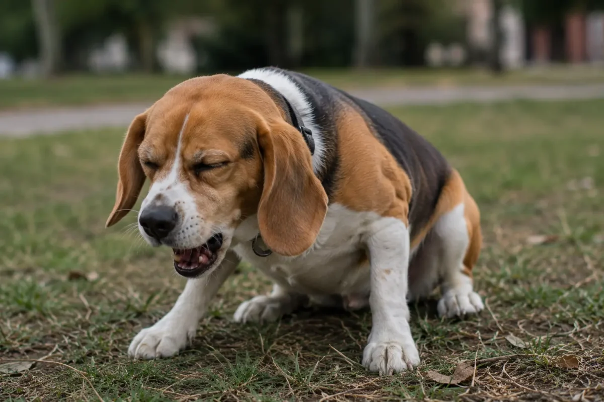Köpek Boğazına Bir Şey Takılmış