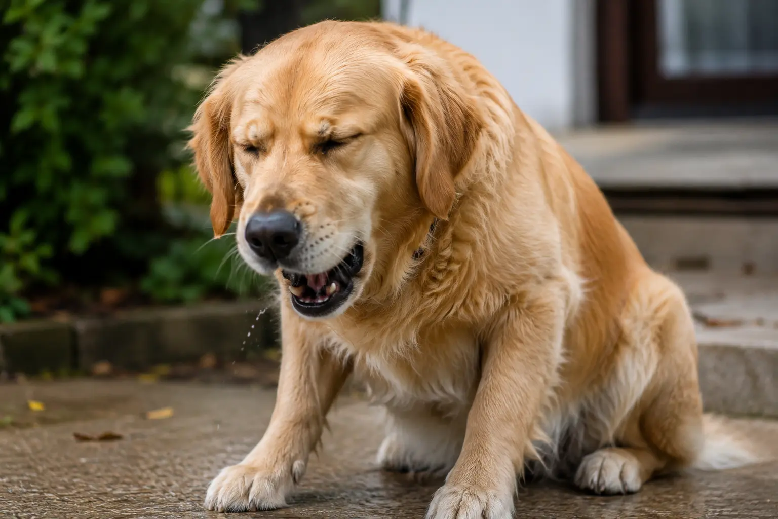 Köpek Boğazına Bir Şey Takılmış (1)