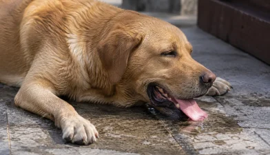 Köpeklerde Sıcak Çarpması Belirt